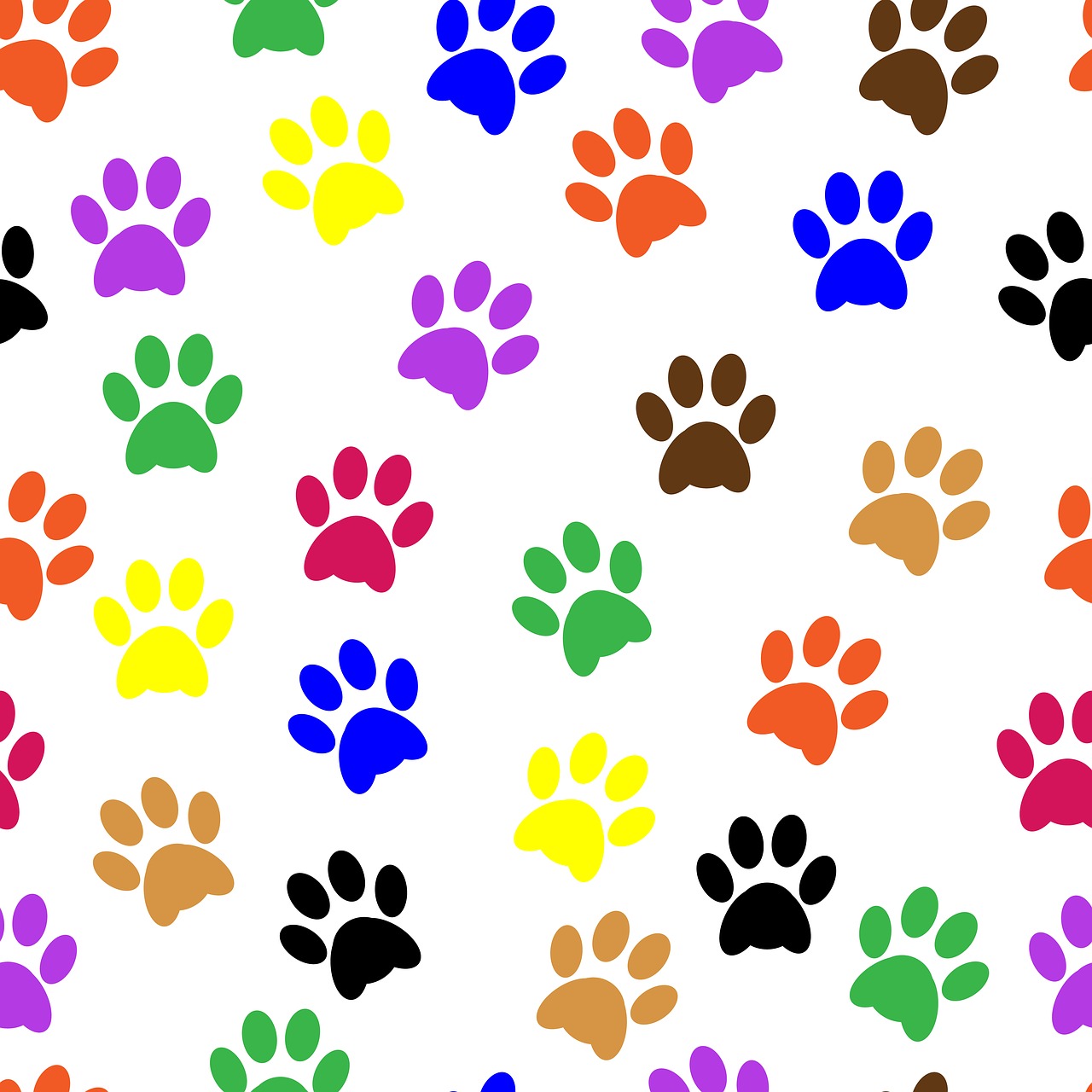 Paw prints